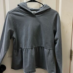 Peplum hoodie